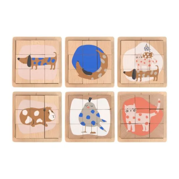 Lässig Blokkenpuzzel - Little Mateys - FSC Hout