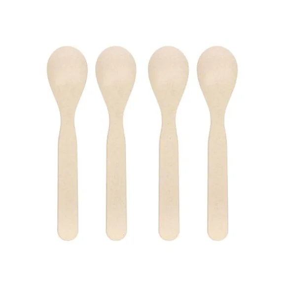 Lässig Lepelset - Happy Rascals - Heart Lavender - 4-Pack