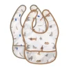 Lässig Little Mateys Slabbetjes Royal Blue 6-24 Mnd 2 Stuks