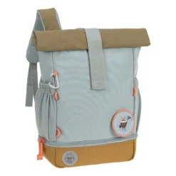 Lässig Rolltop Mini Backpack Nature Light Blue