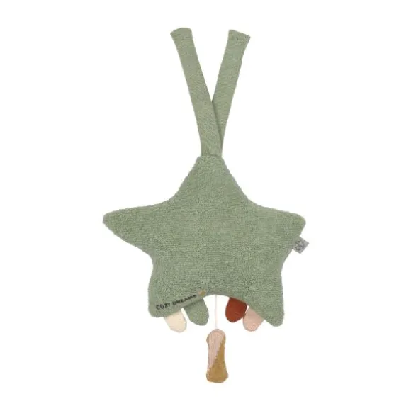 Lässig Star Knitted Muziekmobiel Green