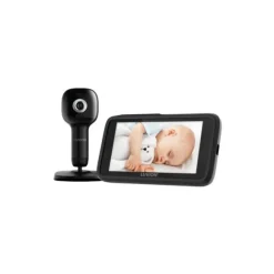 Luvion Grand Elite 4 Connect Crib - Babyfoon - Zwart