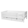 Manis-h Combinatiebed Met Lattenbodem En 2 Lades - MIMER - 90x200 cm