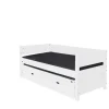 Manis-h Combinatiebed Met Lattenbodem En Lades - LUNA - 90x200 cm