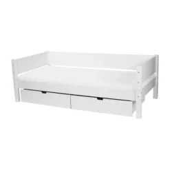 Manis-h Combinatiebed Met Lattenbodem En 2 Lades - SIF - 90x160 cm