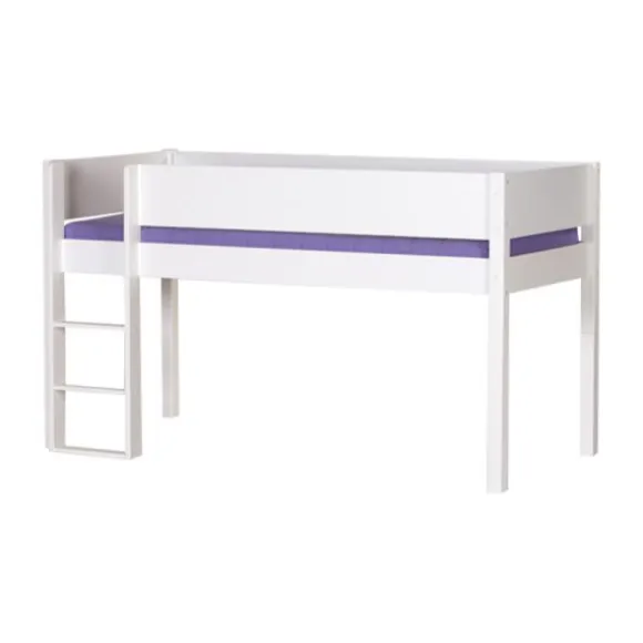 Manis-h Combinatie Halfhoogslaper Met Lattenbodem - FREJ - 90x160 cm