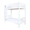 Manis-h MAIA Combinatie Hoog Stapelbed Met Lattenbodem - 90 x 200 cm