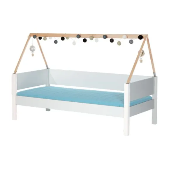 Manis-h SAGA Combinatie Huisbed Met Lattenbodem - 90 x 200 cm