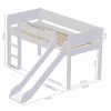 Manis-h VILDE Combinatie Halfhoogslaper Met Lattenbodem - 90 x 160 cm
