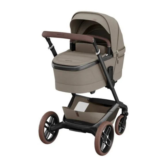 Maxi-Cosi Fame Kinderwagen 4-in-1 - Twillic Truffle | Maxi-Cosi Pebble 360 Pro 2 Autostoeltje | FamilyFix 360 Pro