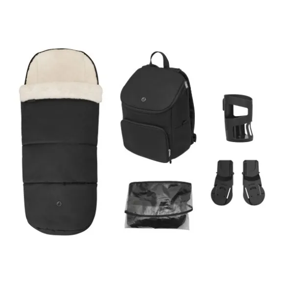 Maxi-Cosi Oxford+ Kinderwagen - Twillic Graphite | Maxi-Cosi Pebble 360 Pro 2 Autostoeltje | Maxi-Cosi FamilyFix 360 Pro | Autostoel Adapters