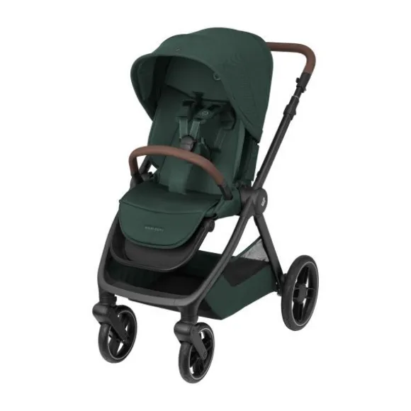 Maxi-Cosi Oxford+ Kinderwagen 3-in-1 - Twillic Graphite | Maxi-Cosi Pebble S Autostoeltje - Tonal Black