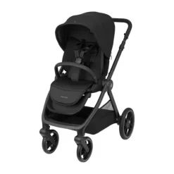 Maxi-Cosi Oxford+ Kinderwagen 3-in-1 - Twillic Graphite | Maxi-Cosi Pebble S Autostoeltje - Tonal Black