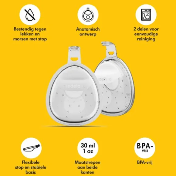 Medela InBra™ Moedermelkcollectors - 2 stuks