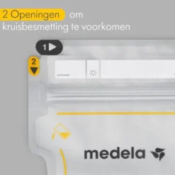 Medela Moedermelkbewaarzakjes met schenktuit - 210 ml - 25 stuks