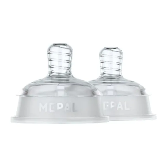 Mepal Mio Flesspeen Fast Flow - 2 Stuks - Helder