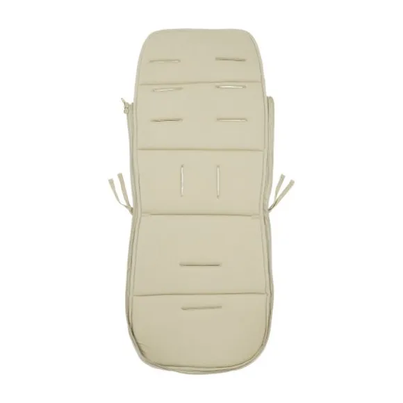 Meyco Baby Buggy Voetenzak en Inlegger - Uni - Sand - 45x130 cm