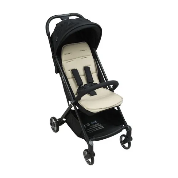 Meyco Baby Buggy Voetenzak en Inlegger - Uni - Sand - 45x130 cm