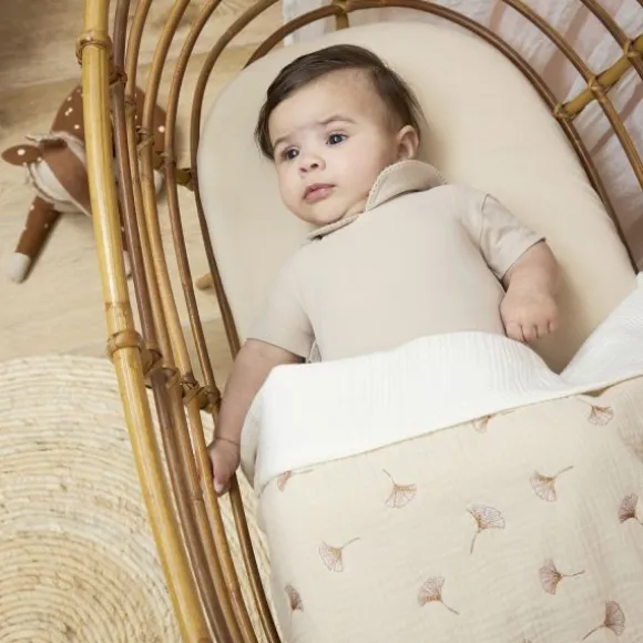 Meyco Baby hydrofiel ledikantlaken - Naturel - 100x150 cm