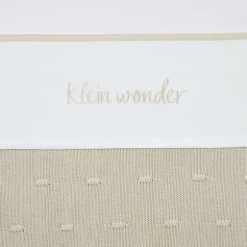Meyco Baby Klein Wonder Ledikant Laken - 100 x 150 cm - Soft Sand