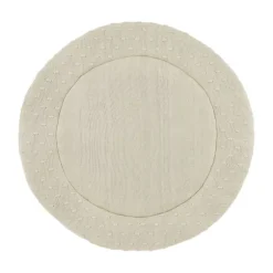 Meyco Baby Knots Boxkleed Rond - ⌀95cm - Soft Sand