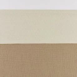 Meyco Baby Plume Wieglaken - 75 x 100 cm - Soft Sand