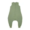 Meyco Baby Slaapzak Jumper Winter Hydrofiel Uni - Pre-Washed Olive Green - 92 cm