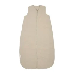 Meyco Baby Uni Baby Slaapzak Gevoerd - 90 cm Pre-Washed hydrofiel - Sand