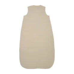 Meyco Baby Uni Baby Slaapzak Gevoerd - 90 cm Pre-Washed hydrofiel - Sand