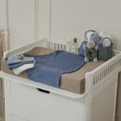 Meyco Baby Uni Inbakerdoek - 2 Stuks - Soft Sand/Greige