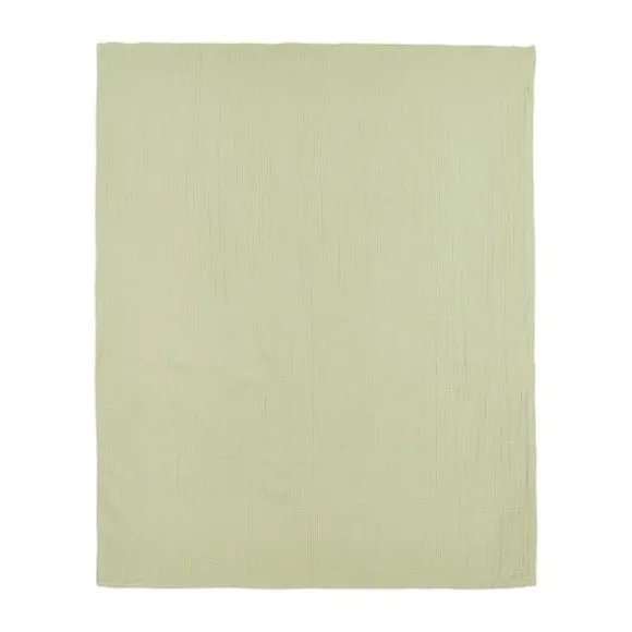 Meyco Baby Uni Wieglaken - Pre-Washed Hydrofiel - 75 x 100 cm - Naturel