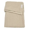 Meyco Baby Waffle Ledikantdeken - 100 x 150 cm - Sand