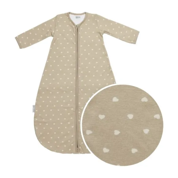 Meyco Bear Slaapzak met vaste mouw rond - 80 cm - Jersey