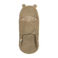 Meyco Bear Wikkeldeken - Teddy - Warm Brown