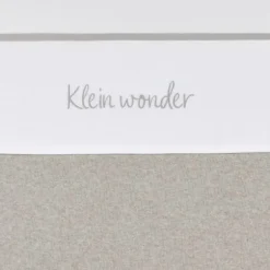 Meyco Klein Wonder Ledikantlaken - 100 x 150 cm - Greige