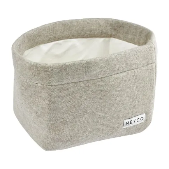 Meyco Knit Basic Commodemandje Small Sand Melange
