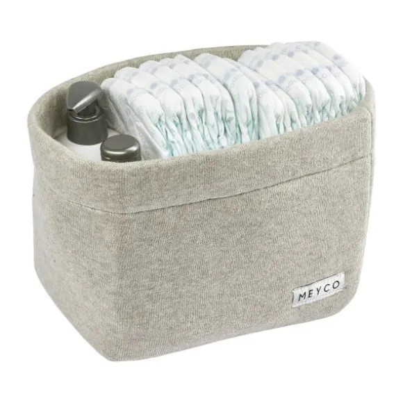 Meyco Knit Basic Commodemandje Small Sand Melange