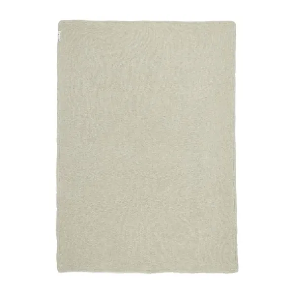 Meyco Knit Basic Fleece Wiegdeken Sand Melange 75 x 100 cm