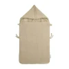 Meyco Mini Knots Voetenzak - Sand
