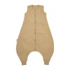 Meyco Rib Mini Spot Jumper Slaapzak - Zomer - 104 cm - Toffee Melange
