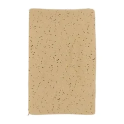 Meyco Rib Mini Spot Waskussenhoes - Toffee Melange