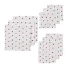 Meyco Sweet Heart Starterset Hydrofiel - 9-Pack - Red