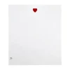 Meyco Sweet Heart Wieglaken - 75 x 100 cm - Red