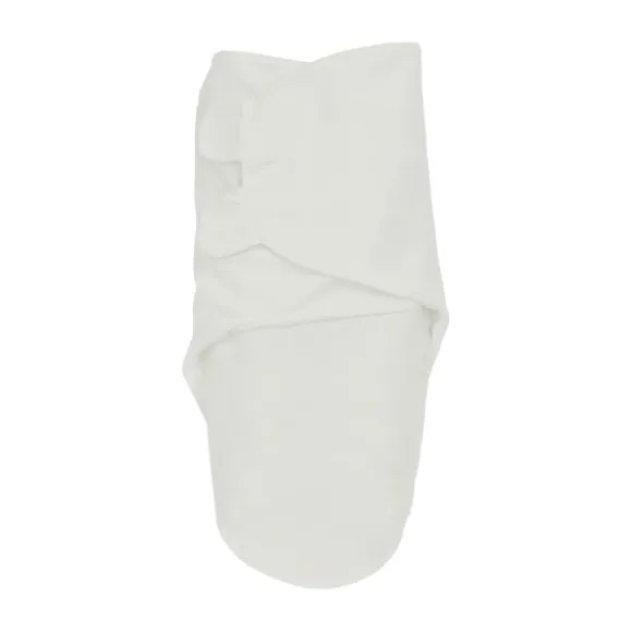 Meyco Uni Swaddle Inbakerdoek - 0-3 Mnd - Offwhite