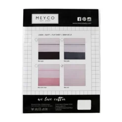 Meyco Wieglaken Wit Met Bies Grijs 75 x 100 cm