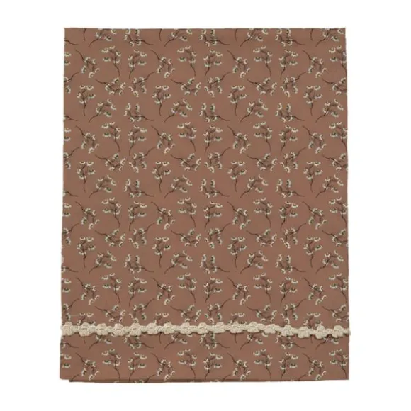 Mies & Co Toddler Laken - Cozy Cottage Humus - 110 x 140 cm