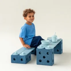 Modu Activity Toy - Balance Track - Deep Blue / Sky Blue