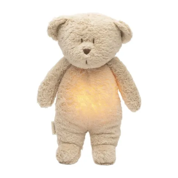 Moonie The Humming Bear Slaapknuffel - Cappuccino