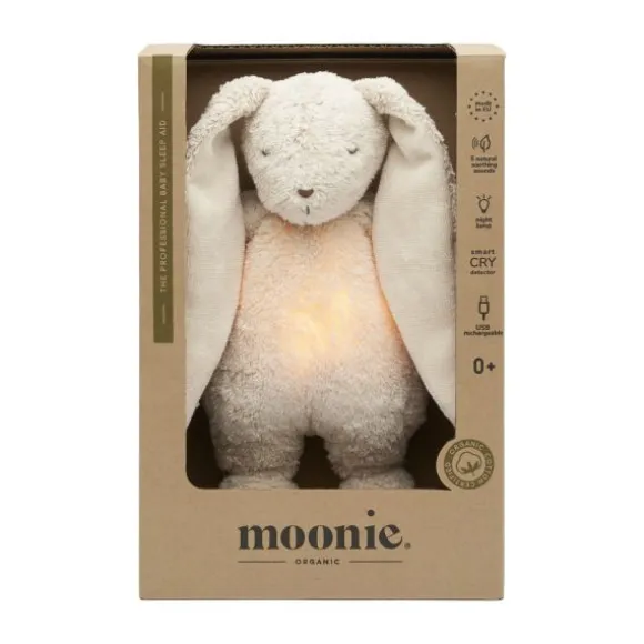 Moonie The Humming Bunny Slaapknuffel - Polar