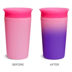 Munchkin Color Changing 360° Beker 266 ml Pink